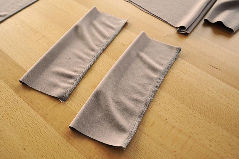 Jak ušít mikinu - lemy rukávů