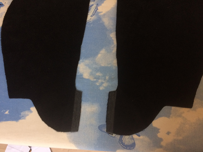 Střih a návod na šití mikiny