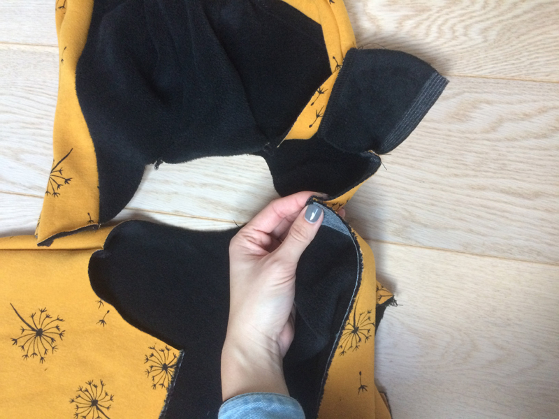 Dámská mikina (střih a návod na šití)