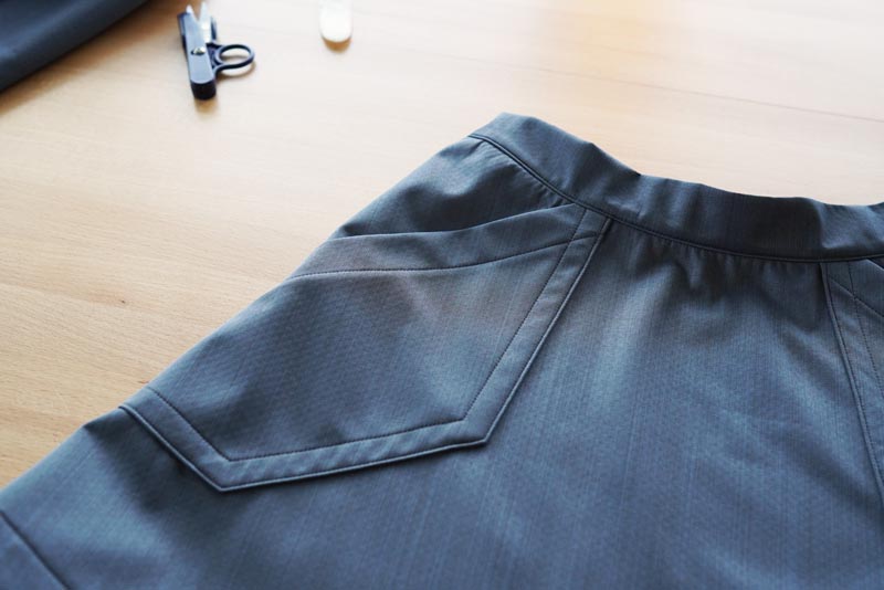 Dámská zimní sukně - střih a návod na šití