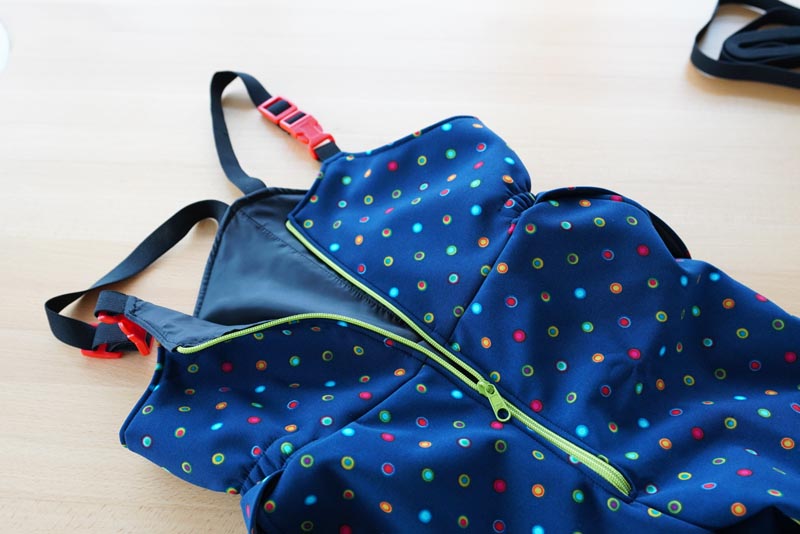 Střih a návod jak ušít dětské oteplováky - zip