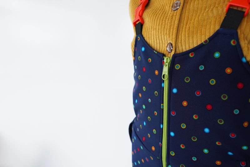 Střih a návod jak ušít dětské oteplováky (lyžařské kalhoty)