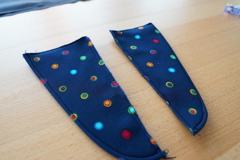 Střih a návod jak ušít dětské oteplováky - patky