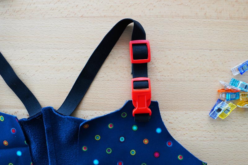 Střih a návod jak ušít dětské oteplováky - šle