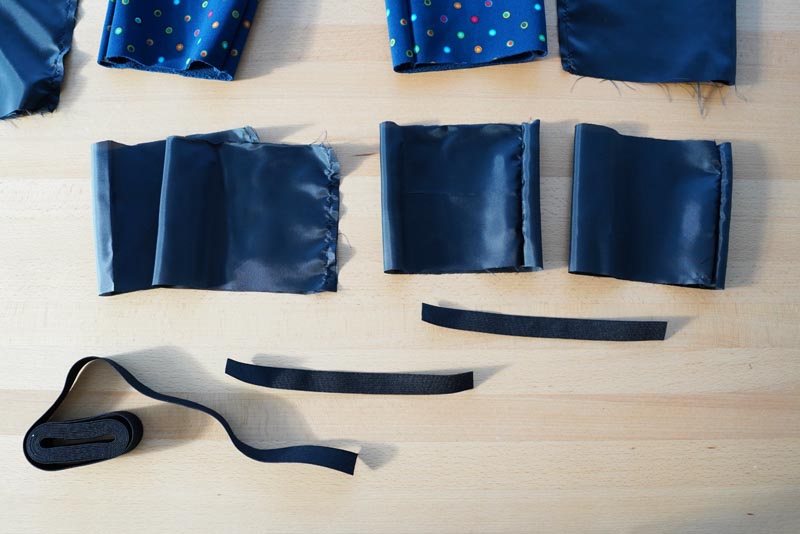 Střih a návod jak ušít dětské oteplováky - nohavicové díly do gumy