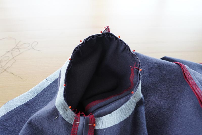 Jak ušít jednoduché dámské sako - vsazení rukávu