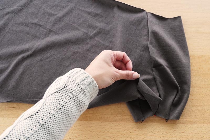 Jak ušít pánské boxerky (návod na šití + střih) - přední klín