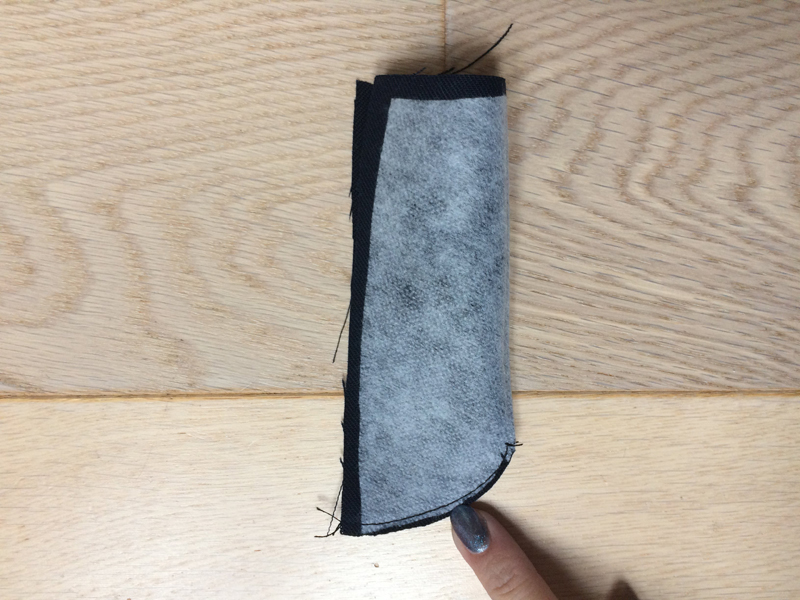 Jak ušít dámské kalhoty, rozparek zipu (poklopec)