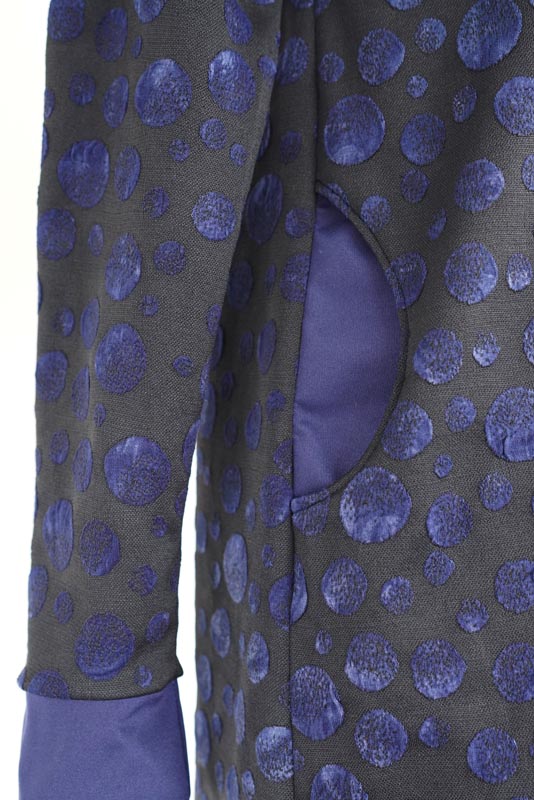 Návod a střih na jednoduché volnější podzimní / zimní šaty