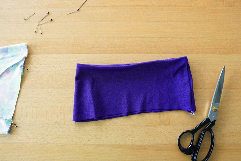 Jak ušít dětské sportovní legíny se sedlem - sedlo