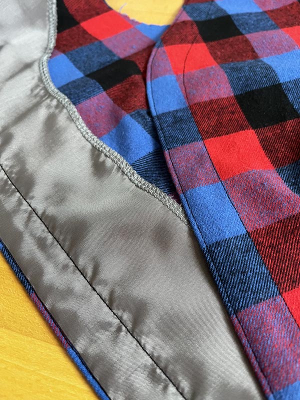 Jak ušít košilové šaty - flanel