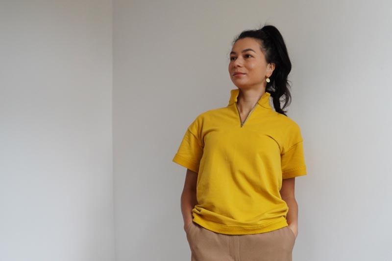 Návod jak ušít dámské polotričko zdarma + dámský střih