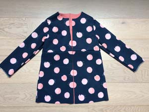 Jak ušít dětský kabátek HELLO DOLLY
