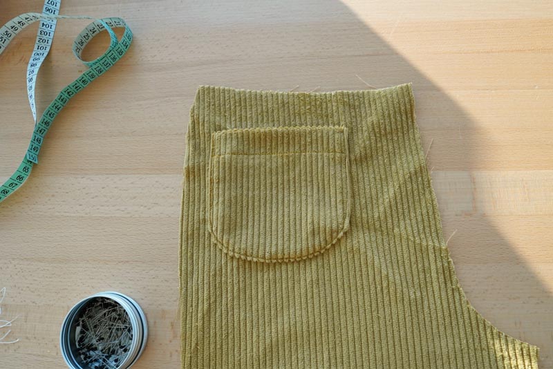 Jak ušít jednoduché lacláče - kapsy