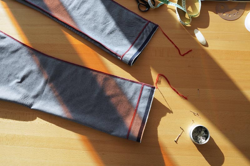 Jak ušít ozdobný lem kapsy nebo nohavic kalhot