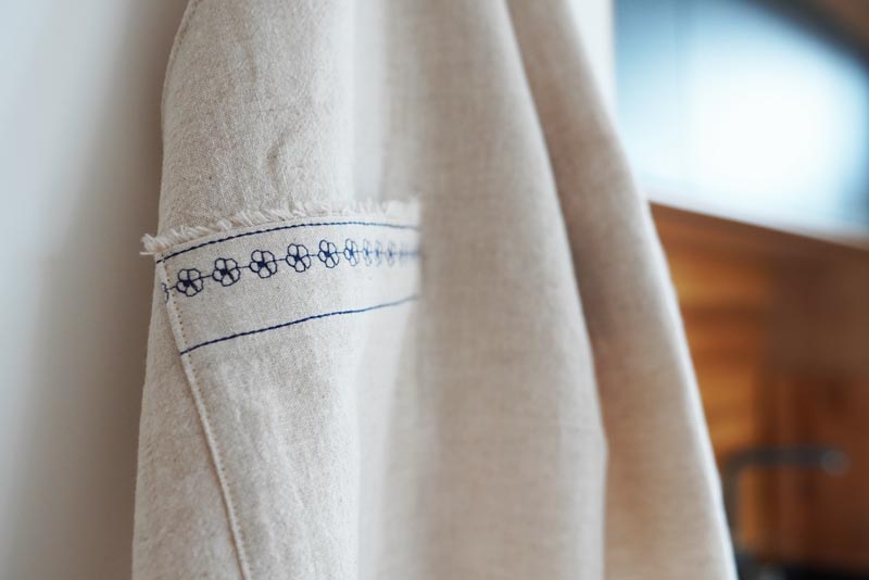 Střih a návod zdarma - dámská zástěra