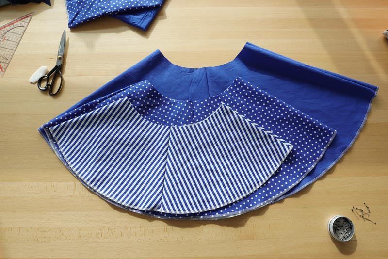 Jak ušít jednoduchou variabilní vrstvenou sukni