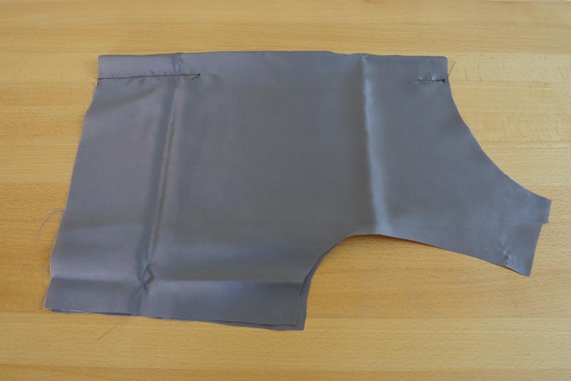 Jak ušít dámské sako s podšívkou - příprava podšívky