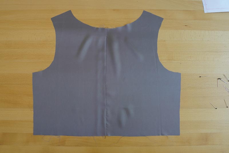 Jak ušít dámské sako s podšívkou - příprava podšívky