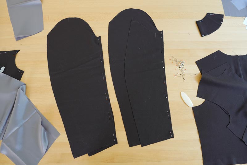 Jak ušít dámské sako s podšívkou - rukávy