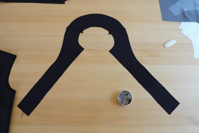 Jak ušít dámské sako s podšívkou - podsádka