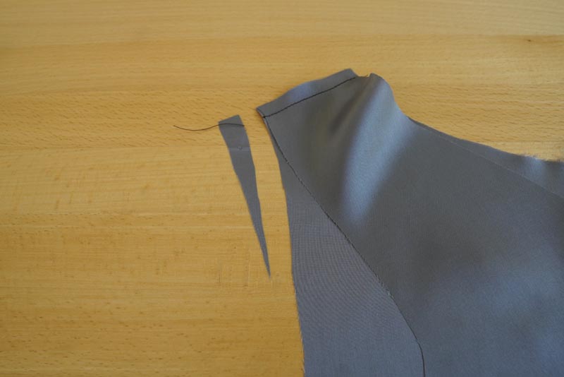 Jak ušít dámské sako s podšívkou - podšívka