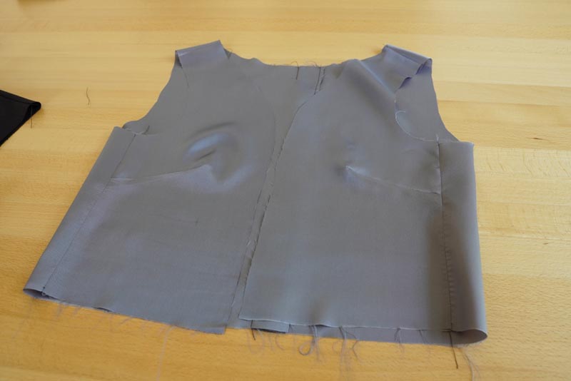 Jak ušít dámské sako s podšívkou - podšívka