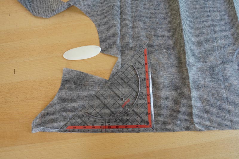 Jak ušít dámské sako s podšívkou - podžehlení