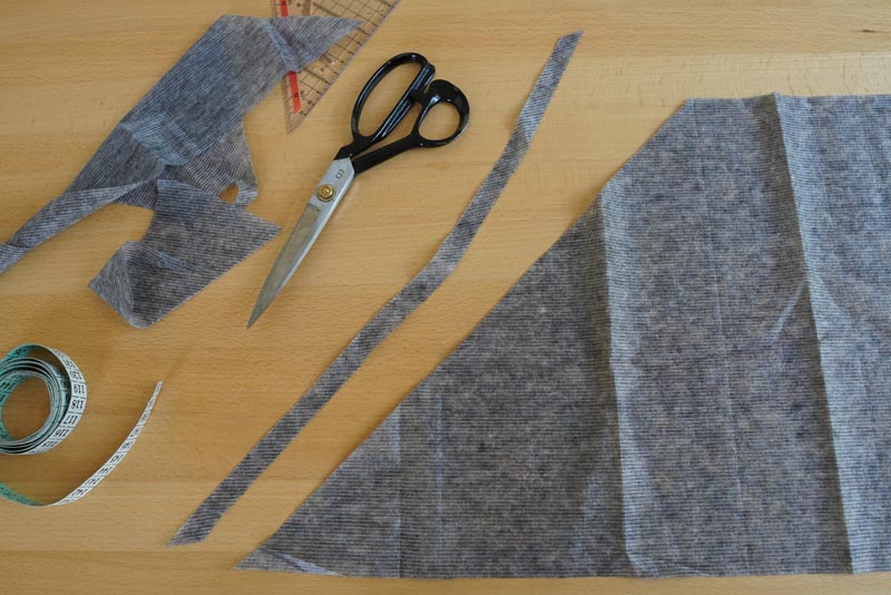 Jak ušít dámské sako s podšívkou - podžehlení