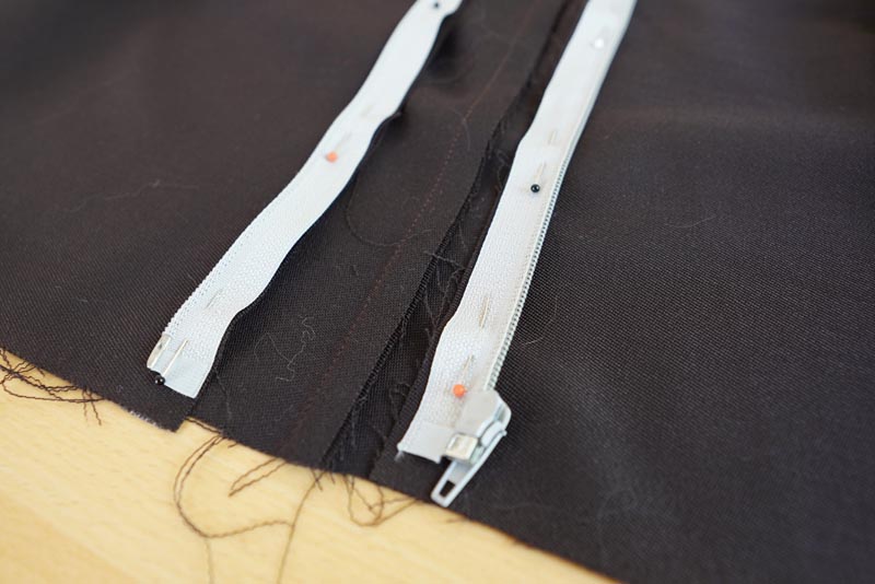 Jak ušít dámské sako s podšívkou - podžehlení