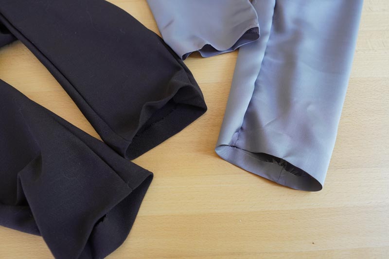 Jak ušít dámské sako s podšívkou - dokončení rukávů