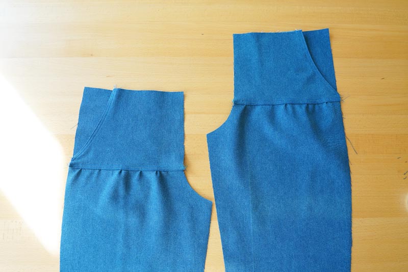 Dětský a dámský střih na kalhot + podrobný návod na šití balónových kalhot zdarma - kapsy