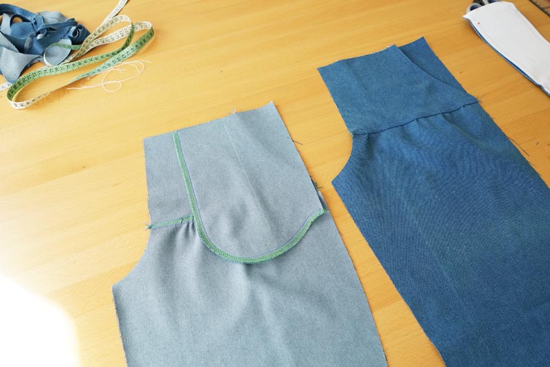 Dětský a dámský střih na kalhot + podrobný návod na šití balónových kalhot zdarma - kapsy