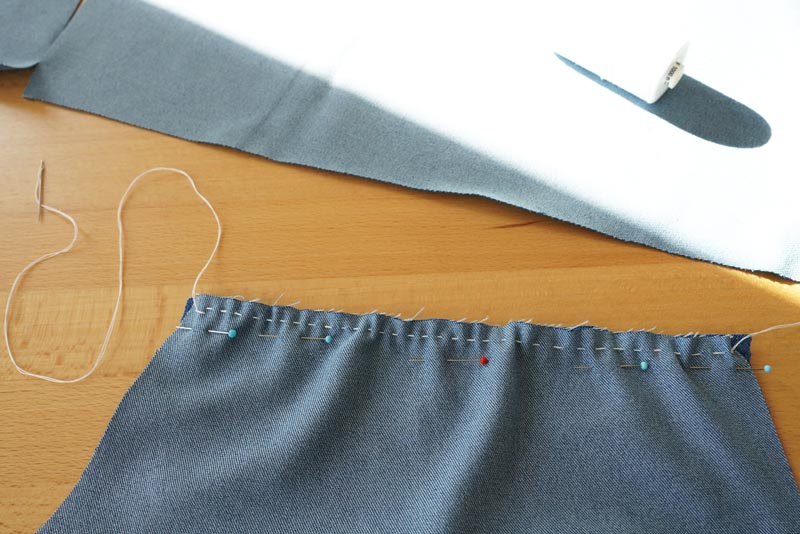 Dětský a dámský střih na kalhot + podrobný návod na šití balónových kalhot zdarma - sedlo v předním a zadním dílu