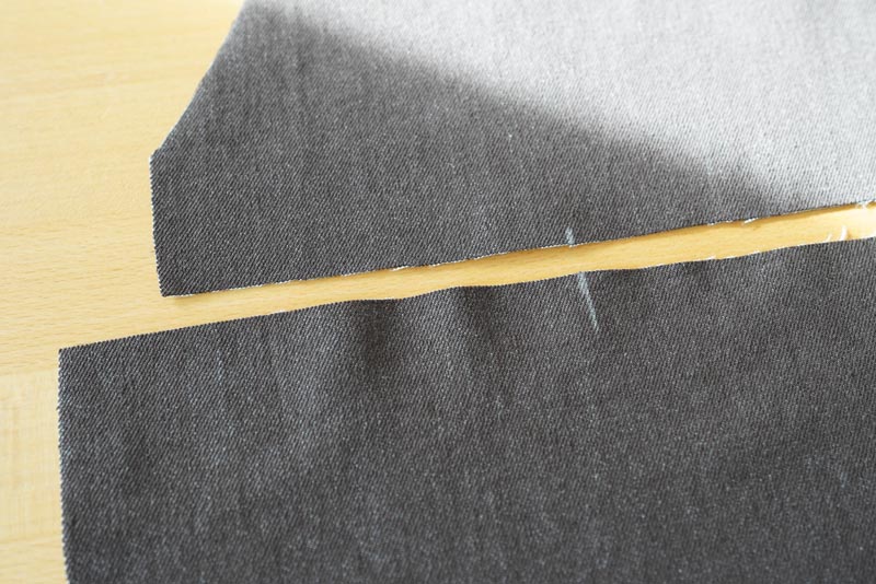 Jak ušít lehce balónové kalhoty s pasem do gumy - dámské nebo dětské, návod na šití zdarma - vytvoření záhybů