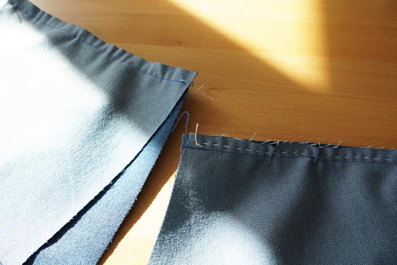 Dětský a dámský střih na kalhot + podrobný návod na šití balónových kalhot zdarma - sedlo v předním a zadním dílu