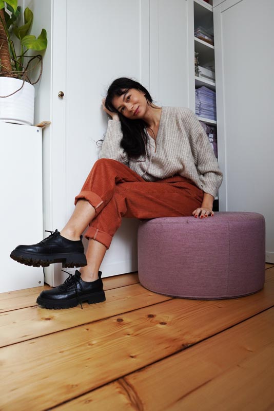 Jak ušít dámské nebo dětské balónové kalhoty se sedlem a pasem do gumy