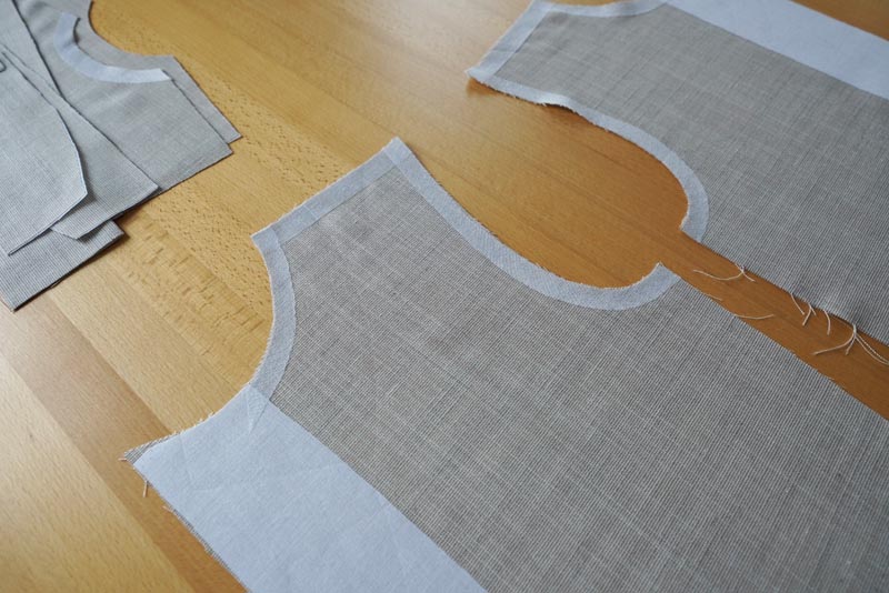 Jak ušít jednoduchou dámskou vrchní košili, podrobný návod na šití krok za krokem zdarma + střih v dámských velikostech 32-60. Podžehlení dílů