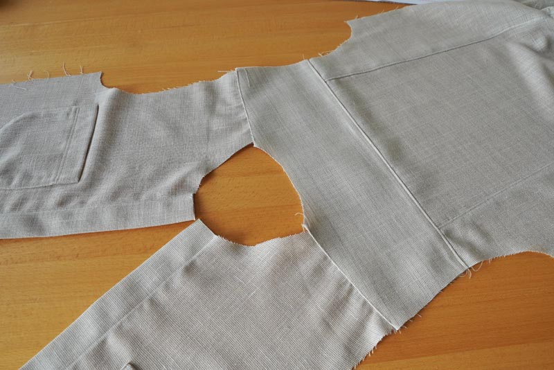 Jak ušít jednoduchou dámskou vrchní košili, podrobný návod na šití krok za krokem zdarma + střih v dámských velikostech 32-60. Ramenní švy