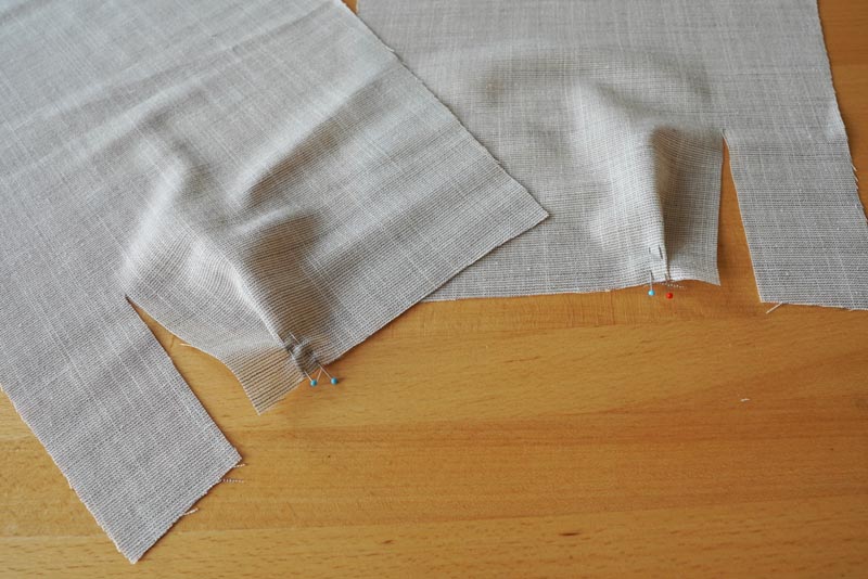 Jak ušít jednoduchou dámskou vrchní košili, podrobný návod na šití krok za krokem zdarma + střih v dámských velikostech 32-60. Záševky v rukávu