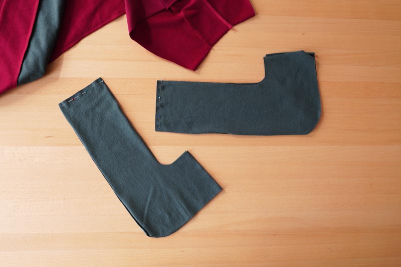 Jak ušít dámské šaty - kapuce