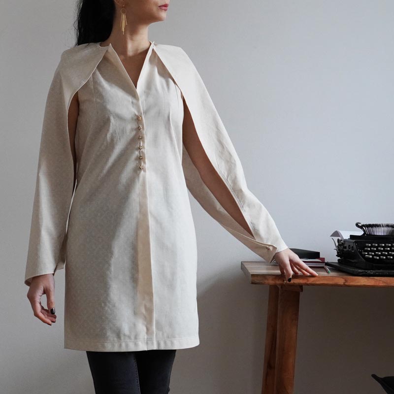 Střih a návod jak ušít dámskou košili