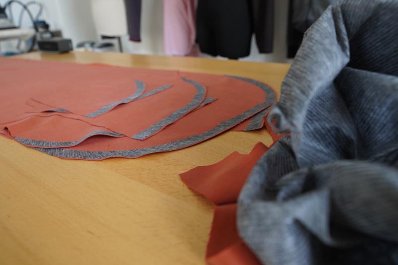 Jak ušít dámské volné kalhoty - výztuhy, vlizelín, pasovka a podžehlení