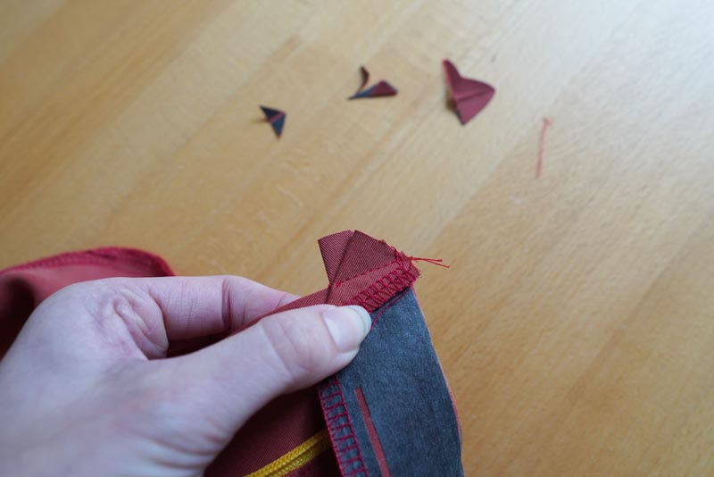 Jak ušít dámské volné kalhoty - pasový límec