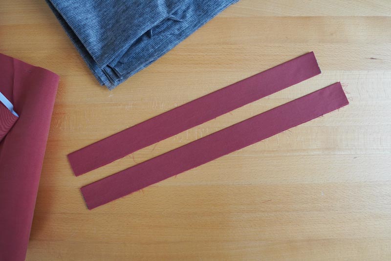 Jak ušít dámské volné kalhoty - výztuhy, vlizelín, pasovka a podžehlení