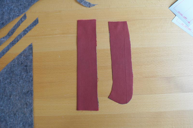 Jak ušít dámské volné kalhoty - rozparek na zip / poklopec