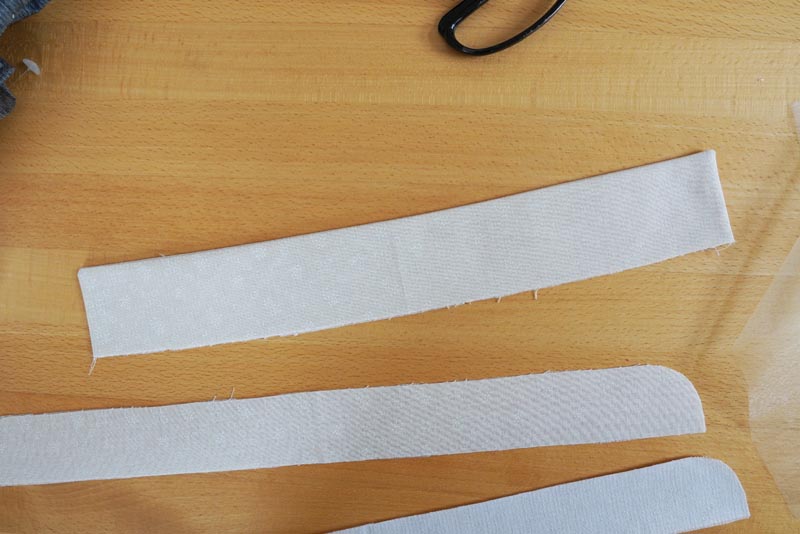 Střih na dámskou košili s klasickým límcem a krátkým rukávem + návod jak ušít košili - límec