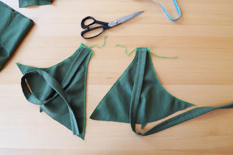 Návod jak ušít dámskou podprsenku - ramínka