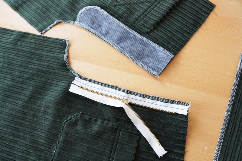 Jak ušít poklopec - dámské kalhoty