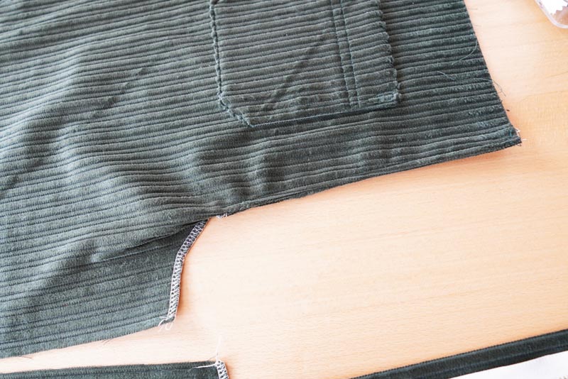 Jak ušít poklopec - dámské kalhoty